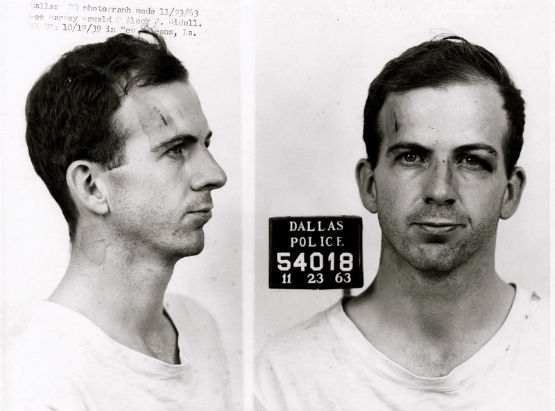 Lee Harvey Oswald’s Mugshot After He Was Arrested for the JFK Assassination