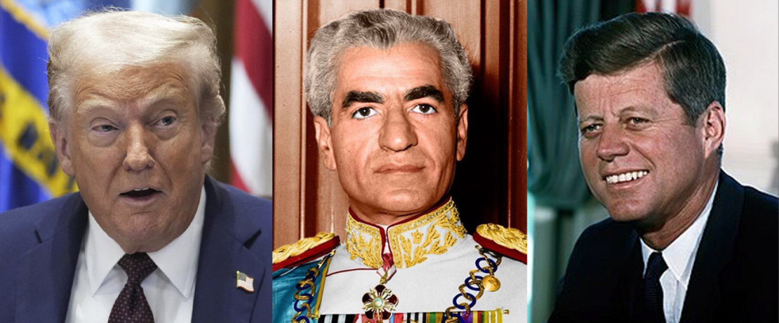 JFK vs Trump on Iran